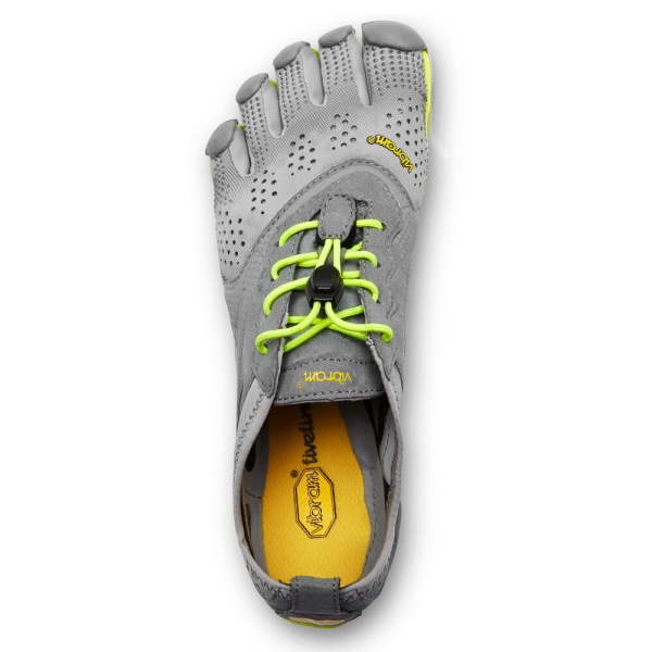 Damske Bezecke Topanky Vibram Slovensko - FiveFingers V-Run Siva / Žlté | 5302VMTBL